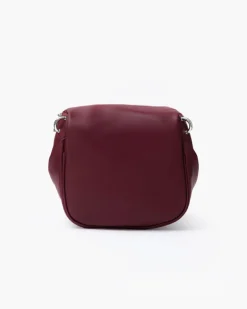 Borsa ISABELLA in pelle BORDEAUX – LOVING BAGS