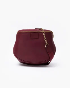 Borsa ISABELLA in pelle BORDEAUX – LOVING BAGS