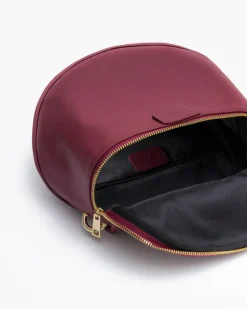 Borsa ISABELLA in pelle BORDEAUX – LOVING BAGS
