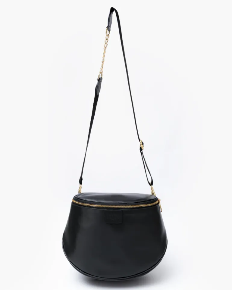 Borsa ISABELLA in pelle NERA – LOVING BAGS
