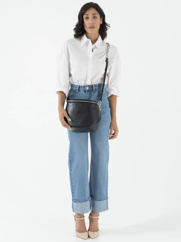 Borsa ISABELLA in pelle NERA – LOVING BAGS