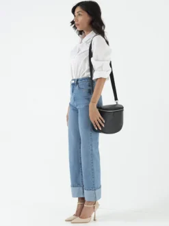 Borsa ISABELLA in pelle NERA – LOVING BAGS