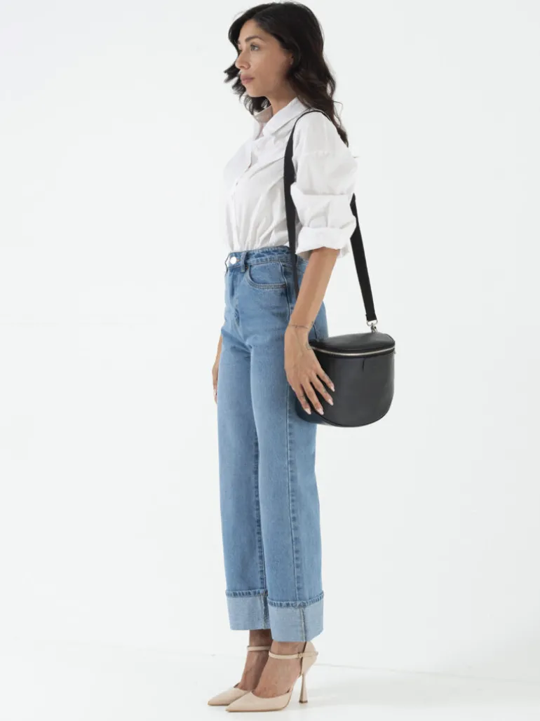 Borsa ISABELLA in pelle NERA – LOVING BAGS