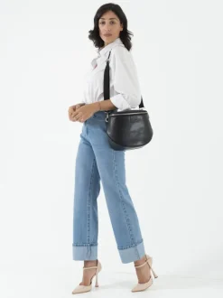 Borsa ISABELLA in pelle NERA – LOVING BAGS