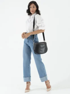 Borsa ISABELLA in pelle NERA – LOVING BAGS