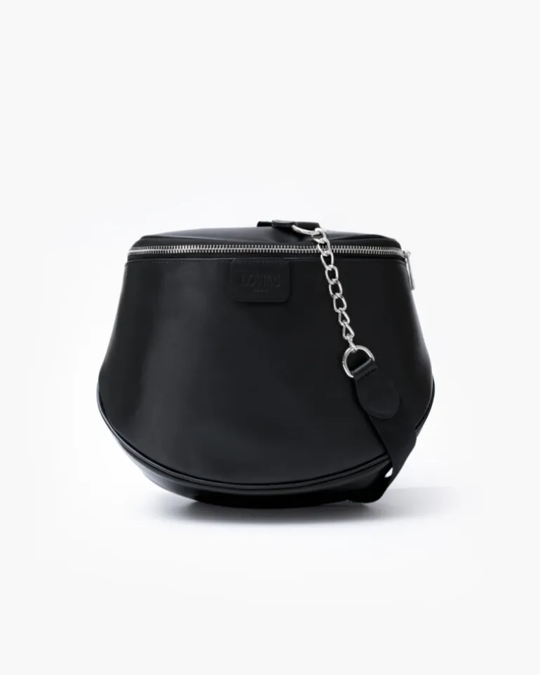 Borsa ISABELLA in pelle NERA – LOVING BAGS