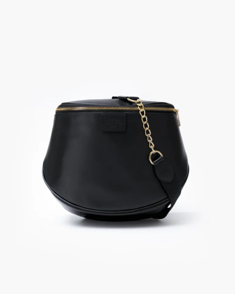 Borsa ISABELLA in pelle NERA – LOVING BAGS