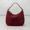 Borsa ROSE in camoscio – BORDEAUX