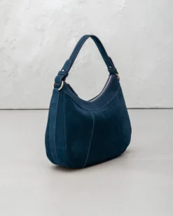 Borsa ROSE in camoscio – BLU