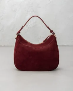 Borsa ROSE in camoscio – BORDEAUX