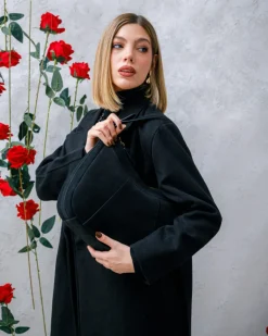 Borsa ROSE in camoscio – NERA