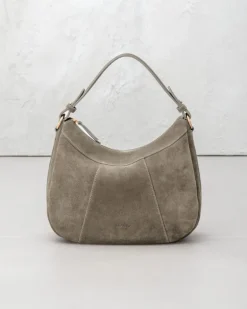 Borsa ROSE in camoscio – TORTORA