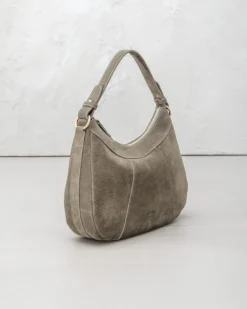 Borsa ROSE in camoscio – TORTORA