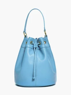 Borsa secchiello SOPHIA azzurra – LOVING BAGS