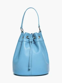 Borsa secchiello SOPHIA azzurra – LOVING BAGS