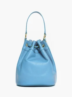 Borsa secchiello SOPHIA azzurra – LOVING BAGS