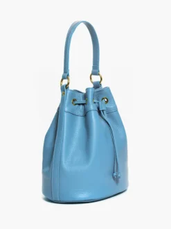 Borsa secchiello SOPHIA azzurra – LOVING BAGS