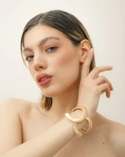 Bracciale in acciaio doppia fascia – B1108