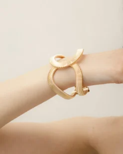 Bracciale in acciaio doppia fascia – B1108