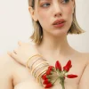 Bracciale sottile in acciaio – B114