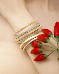 Bracciale sottile in acciaio – B114