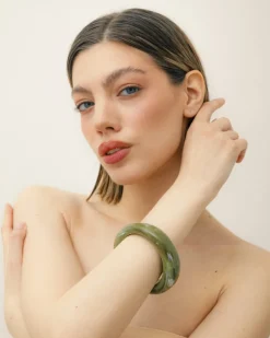 Bracciale sottile in resina – 1568