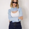 Camicia bolero in cotone – 23W18003slcb