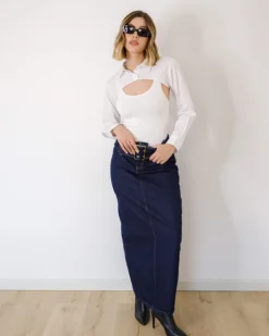 Camicia bolero in cotone – 23W18003slcb