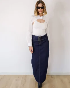 Camicia bolero in cotone – 23W18003slcb