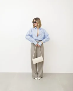 Camicia in cotone a righe – H7651