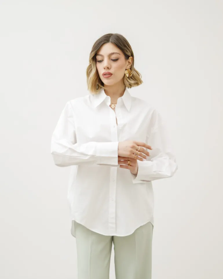 Camicia in cotone basic – M7533