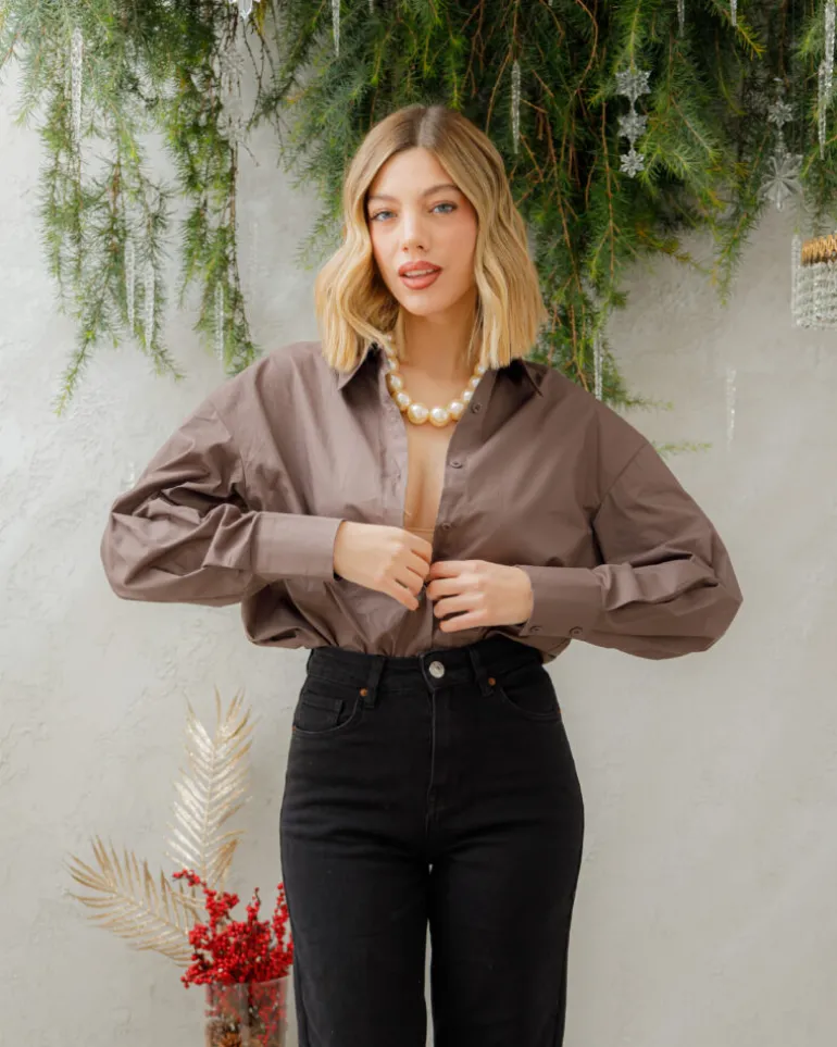 Camicia in cotone basic – M7533