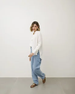 Camicia in misto lino – 13057