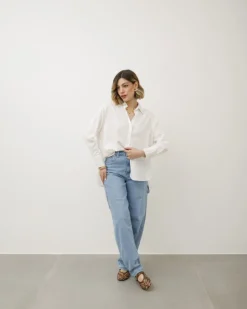 Camicia in misto lino – 13057