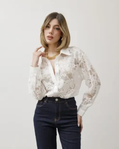 Camicia in pizzo – 7862