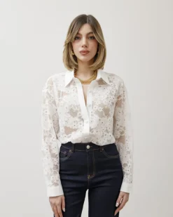 Camicia in pizzo – 7862