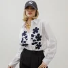 Camicia in tessuto con ricami – 5435 slc