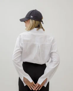 Camicia in tessuto con ricami – 5435 slc