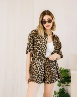 Camicia morbida animalier – 15550 slc