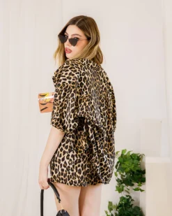 Camicia morbida animalier – 15550 slc