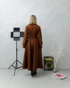 Cappotto lungo a campana -1939