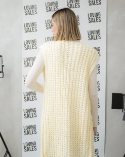 Cardigan lungo con bottoni – CHB7893