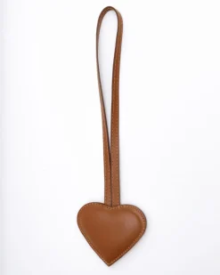 Charms in pelle con cuore CUOIO – LOVING BAGS