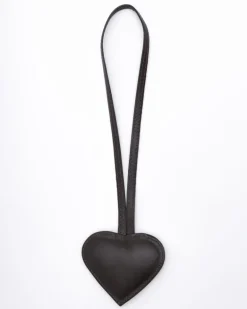 Charms in pelle con cuore MARRONE – LOVING BAGS