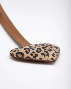 Charms in pelle con cuore ANIMALIER CUOIO – LOVING BAGS