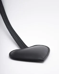 Charms in pelle con cuore NERO – LOVING BAGS