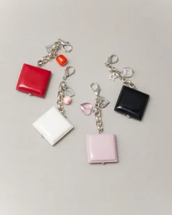 Charms pendente quadrato NERO – ABB117