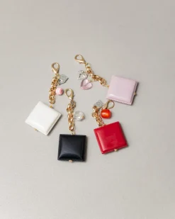 Charms pendente quadrato ROSA- ABB113