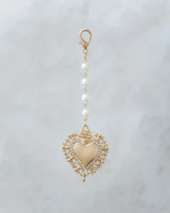 Charms per borsa con cuore sacro – AB372