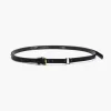 Cintura doppio giro in pelle con borchie – 150020